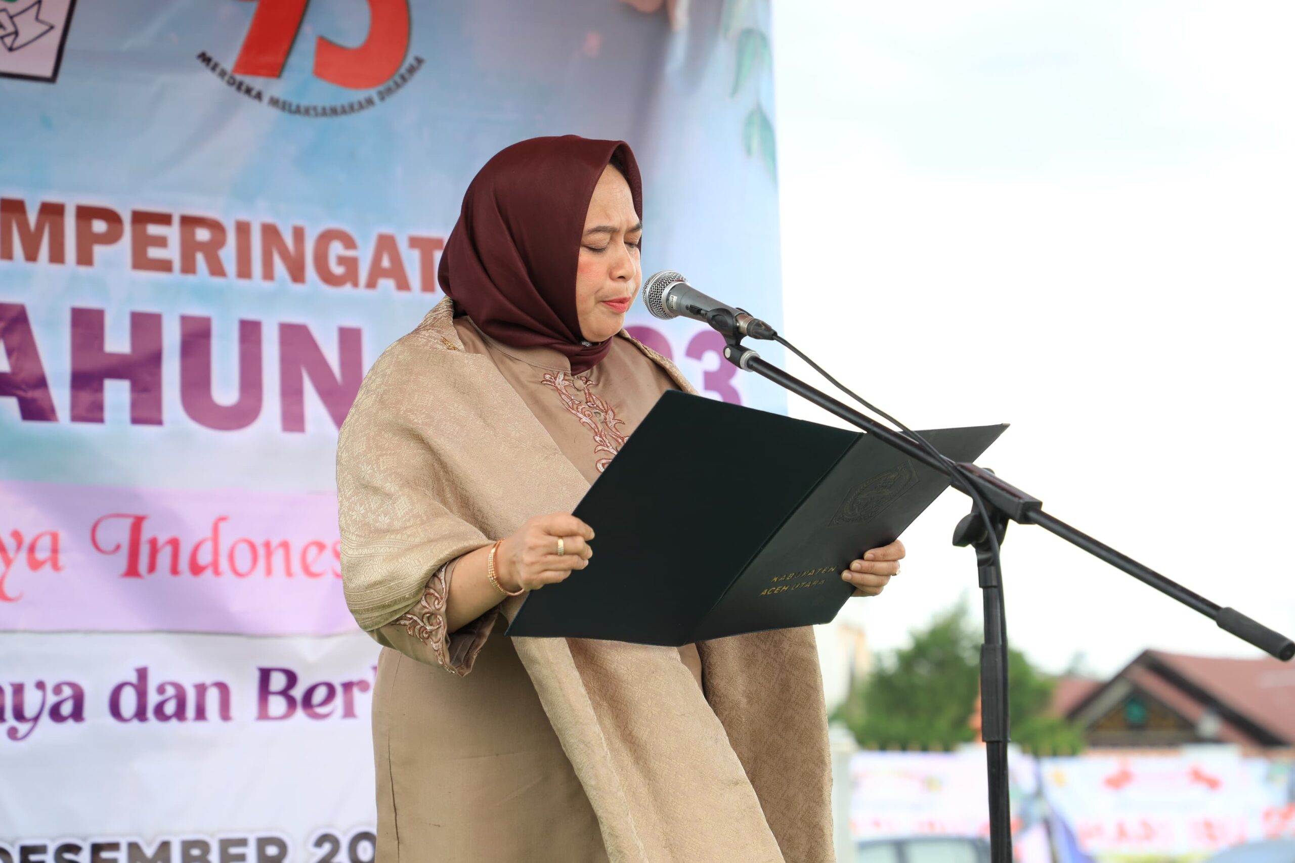 Ketua PKK Aceh Utara: "Perempuan Ikut Berperan Dalam Merebut Kemerdekaan RI"
