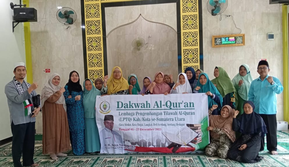 LPTQ Sumut Gelar Dakwah Alquran Di Kutalimbaru