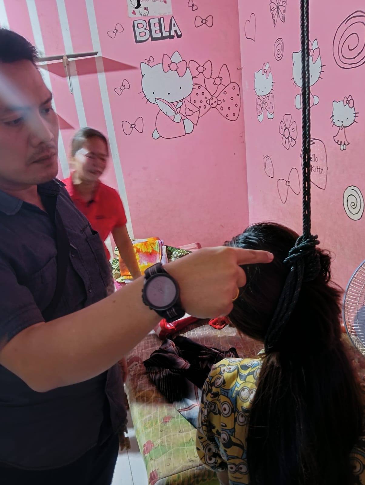 Ibu Muda Di Sergai Tewas Gantung Diri