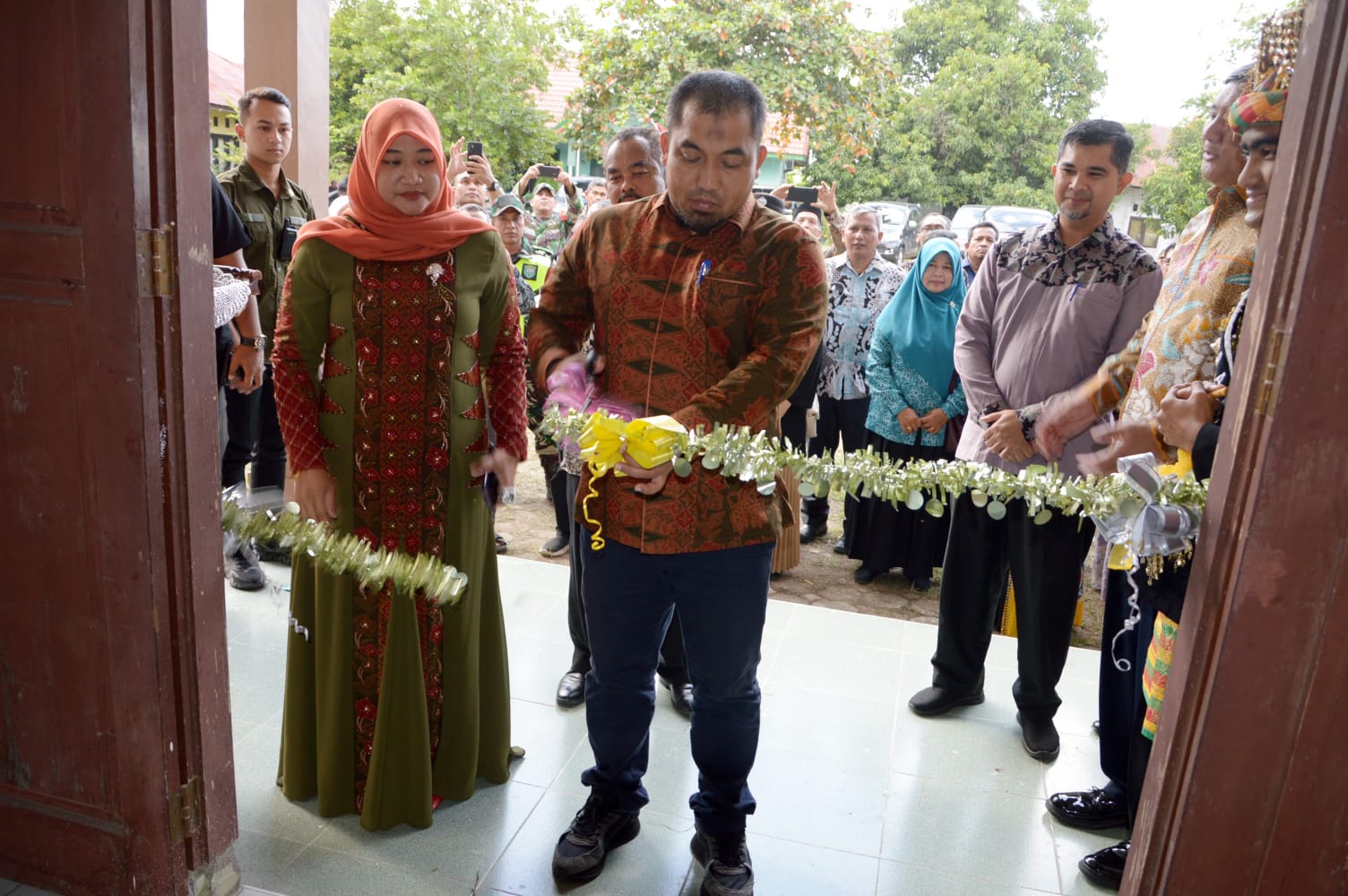 Rumoh Produksi Batik Malaka Diresmikan