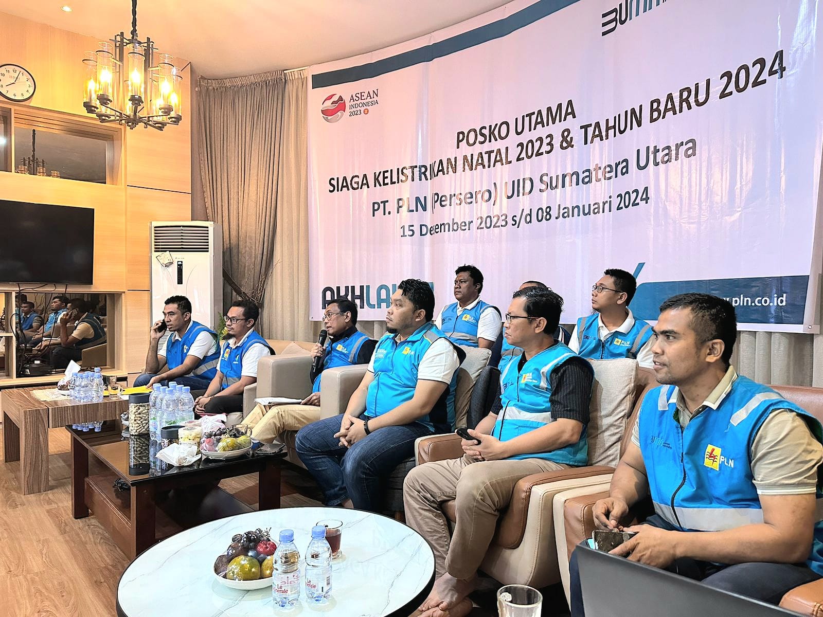 PLN UID Sumut Sukses Jaga Keandalan Pasokan Listrik Perayaan Natal 2023