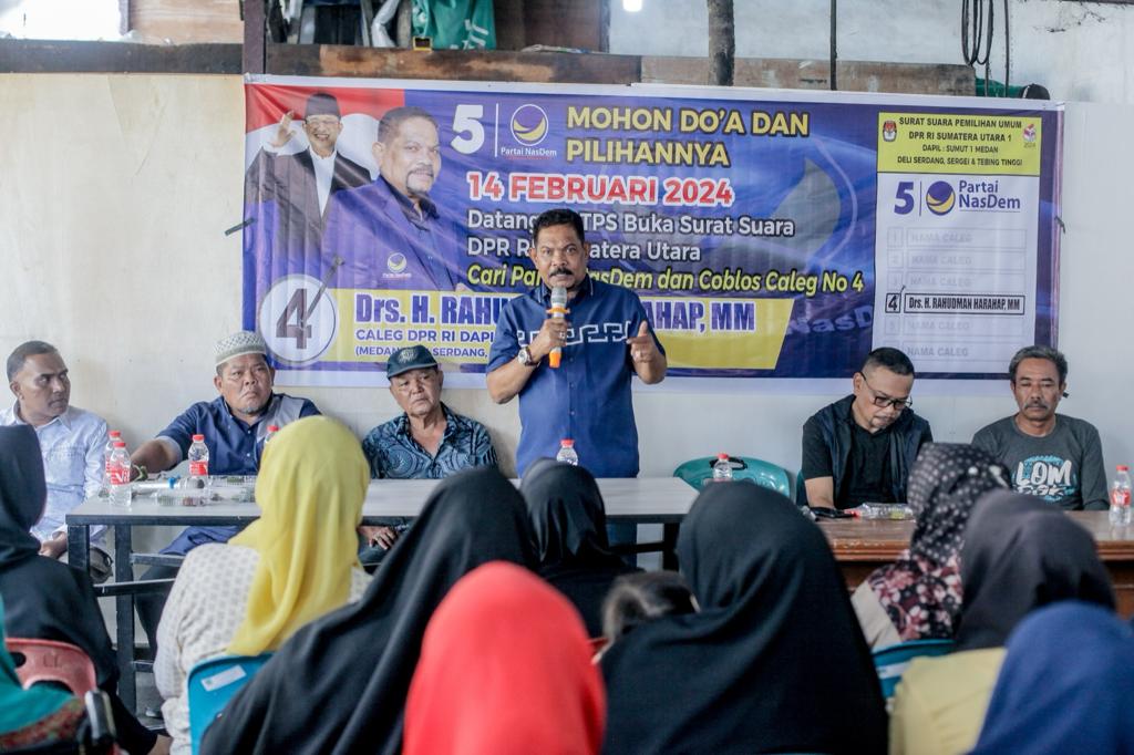 Bertemu Rahudman, Masyarakat Kota Tebingtinggi Keluhkan Sulitnya Berusaha Dan Cari Pekerjaan