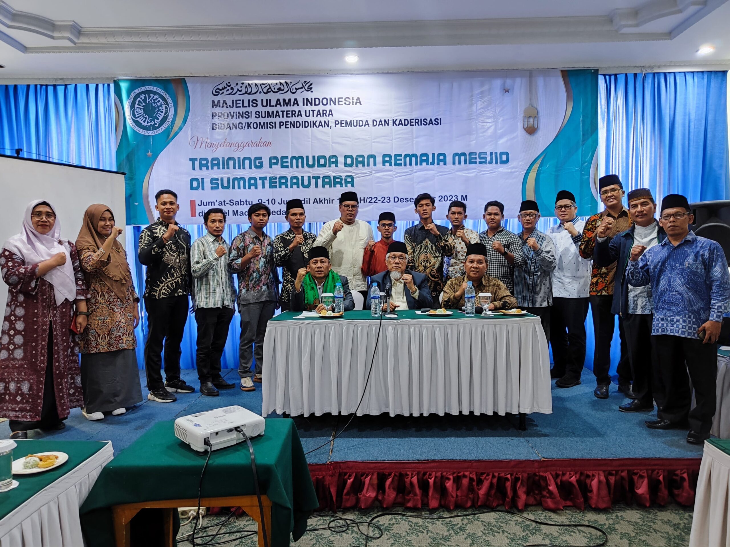 Bidang Komisi Pendidikan MUI Sumut Gelar Training Pemuda Dan Kaderisasi