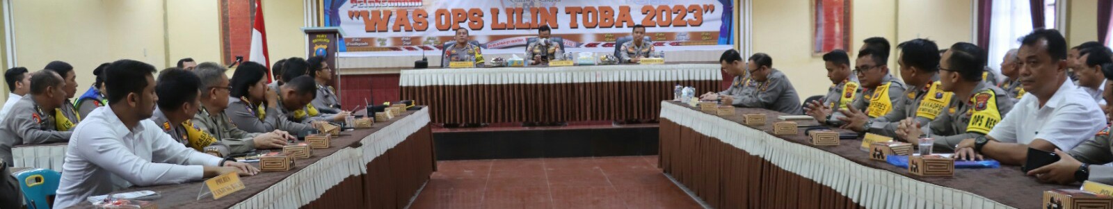 Tim Itwasum Mabes Polri Kunker Pengawasan Operasi Lilin Toba