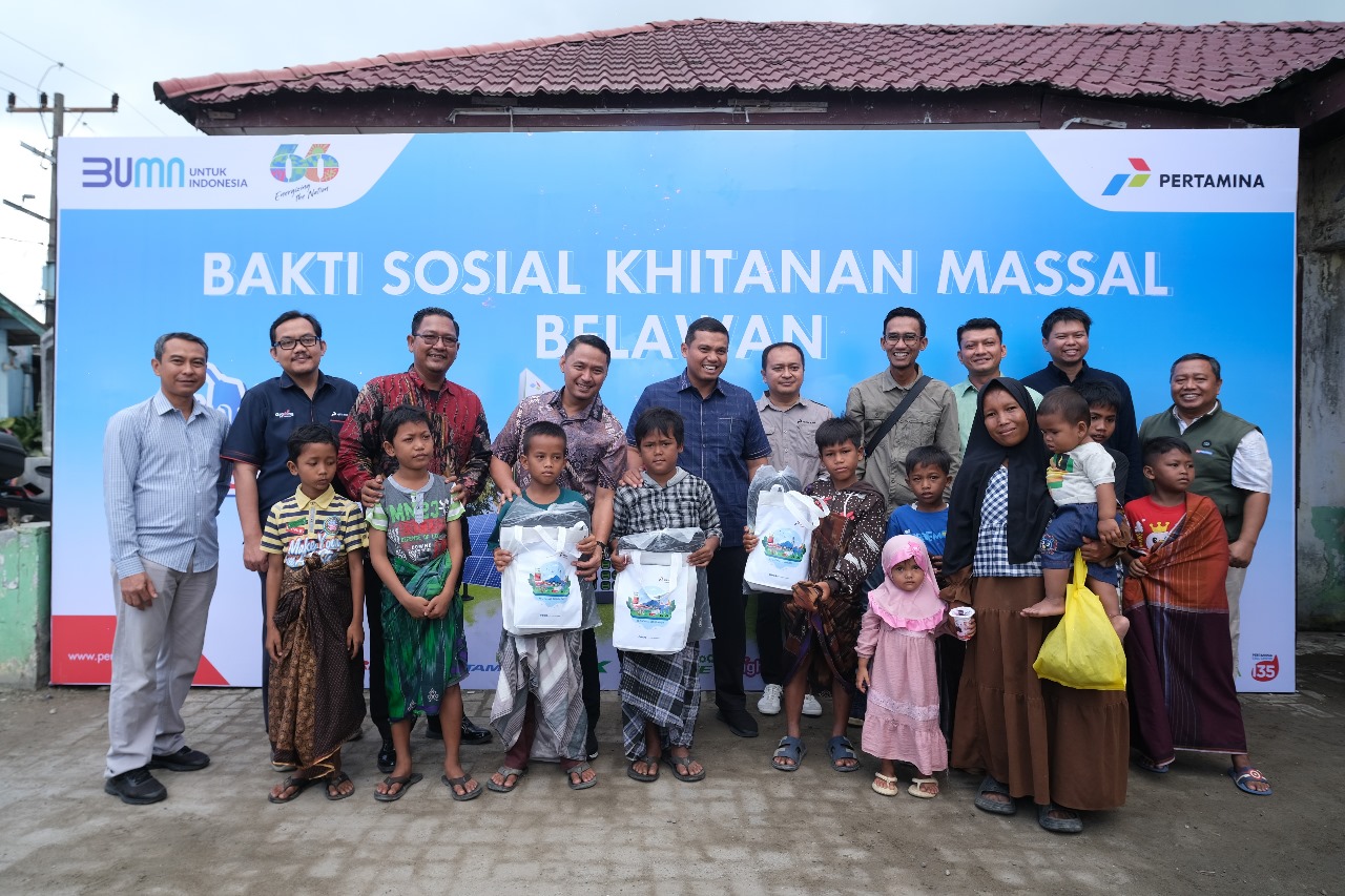 Pertamina Gelar Khitanan Massal Di Medan Belawan