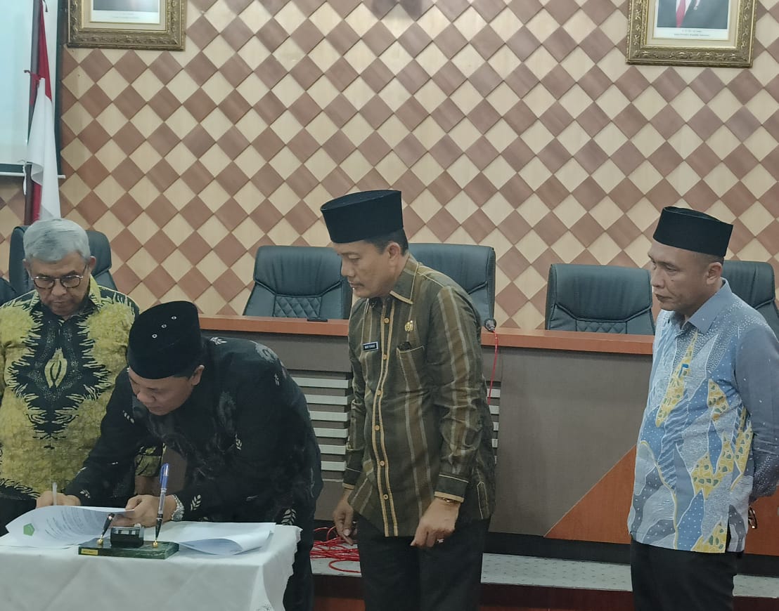 Giatkan Reformasi Birokrasi Kanwil Kemenagsu-KIP Teken MoU
