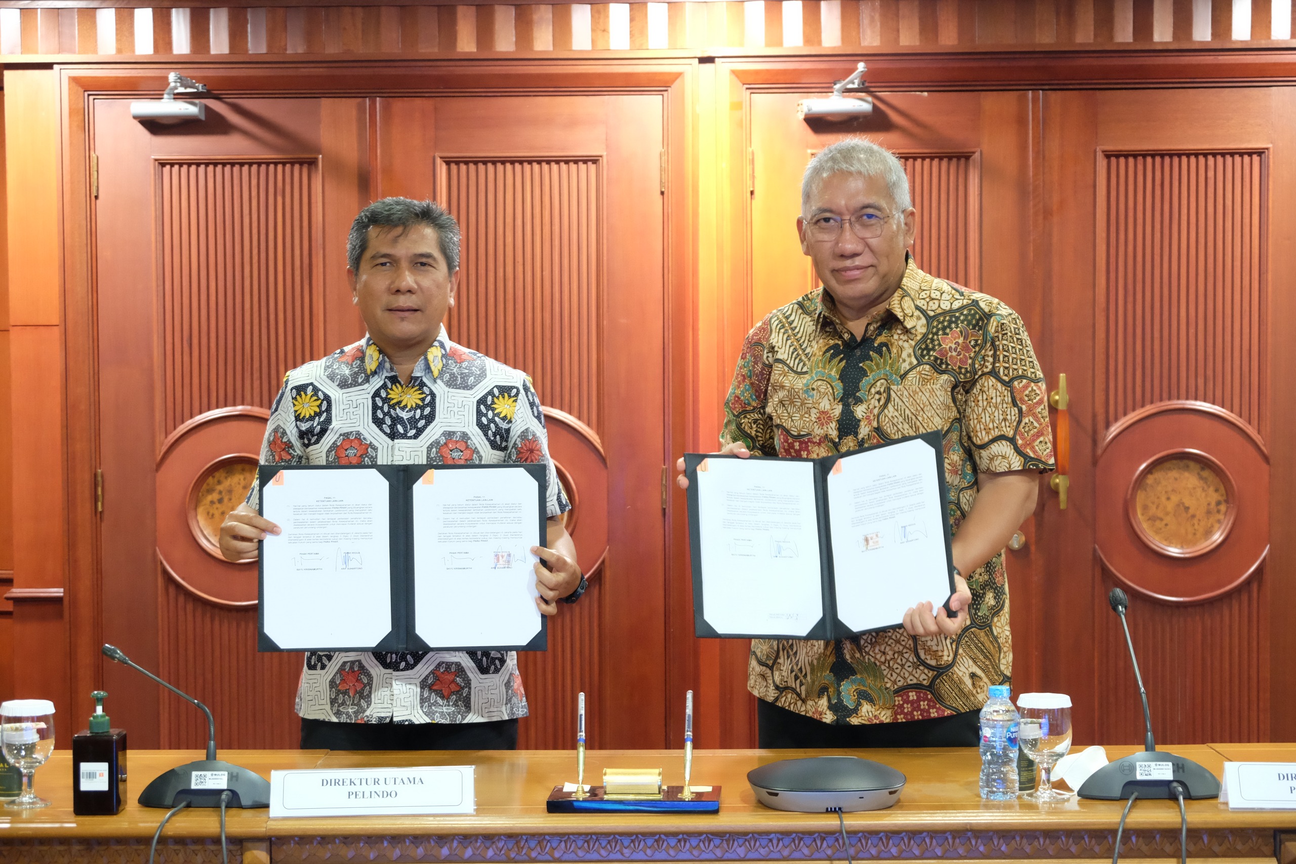 Buloq Gandeng Pelindo Tingkatkan Pelayanan Bongkar Muat Komoditas Pangan