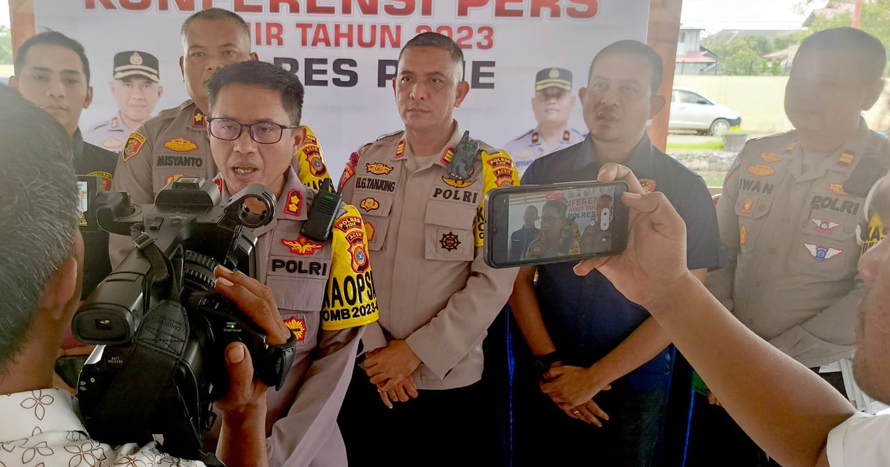 Kapolres Pidie: Tren Gangguan Kamtibmas Turun 8,2 Persen