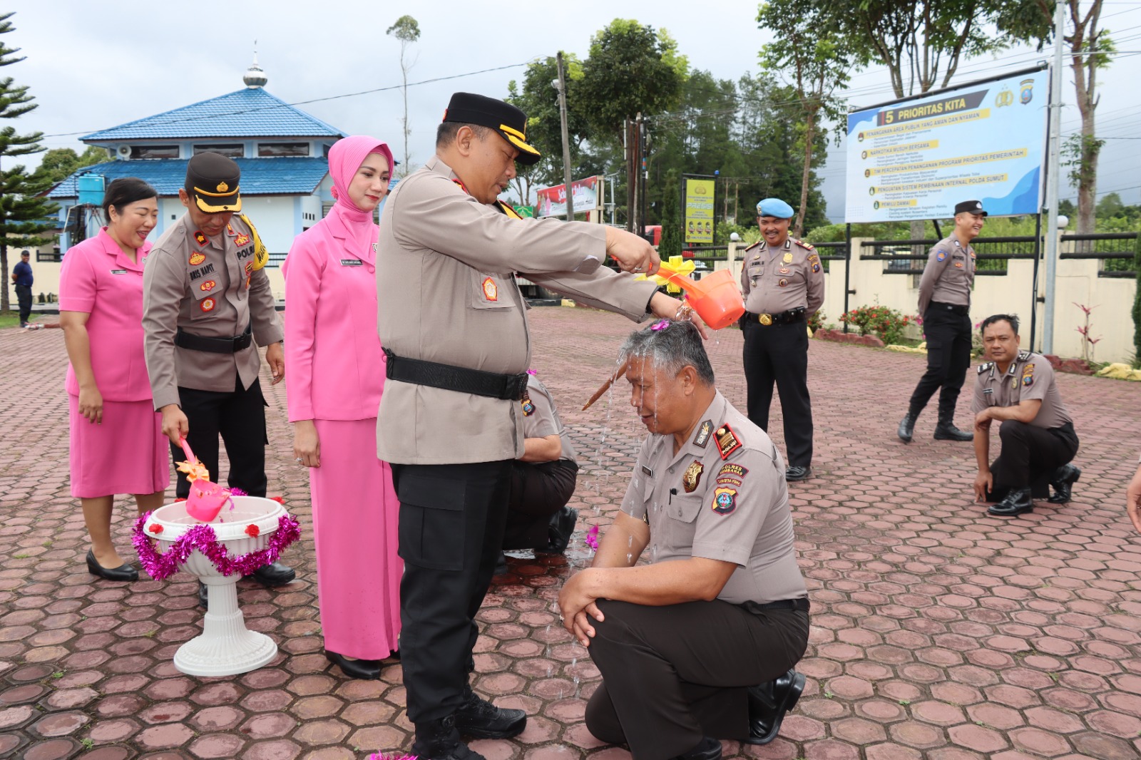 Kapolsek Lintongnihuta Naik Pangkat Setingkat Lebih Tinggi