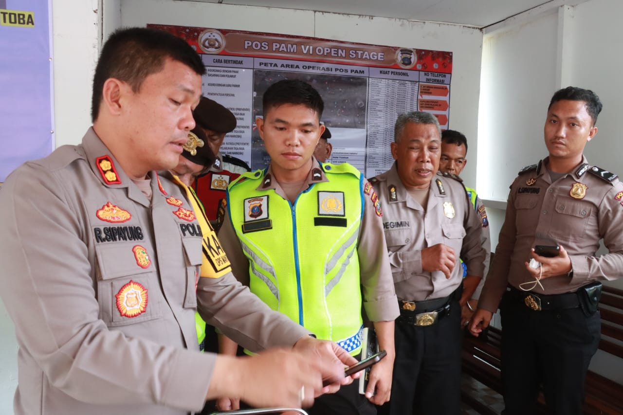 Kapolres Simalungun Pimpin Uji Petik Aplikasi SOT Polri