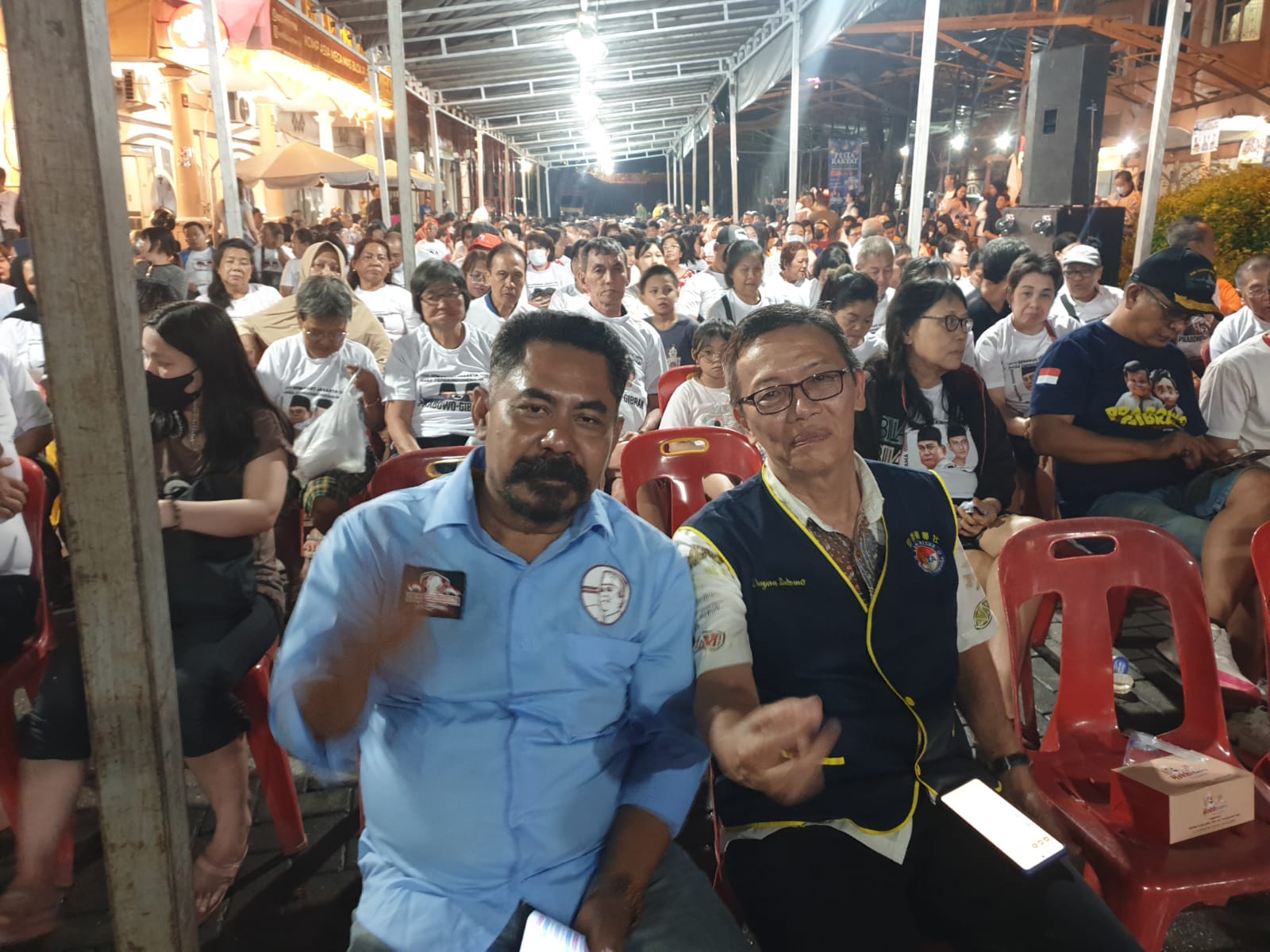 Dukung Prabowo-Gibran KITA Pesta Rakyat Dan Pembagian Sembako Sambut Tahun Baru