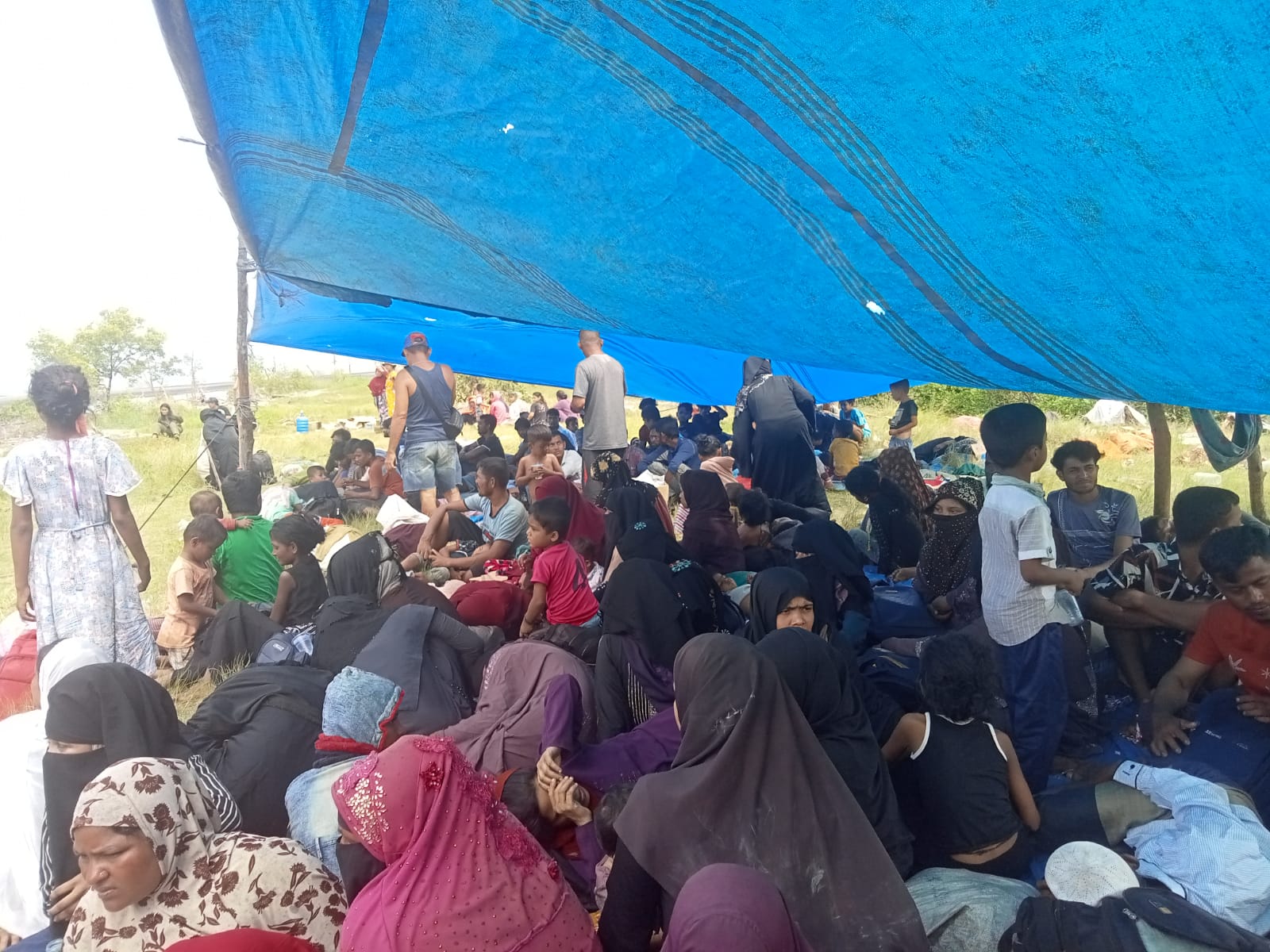152 Pengungsi Rohingya Terdampar Di Labuhandeli