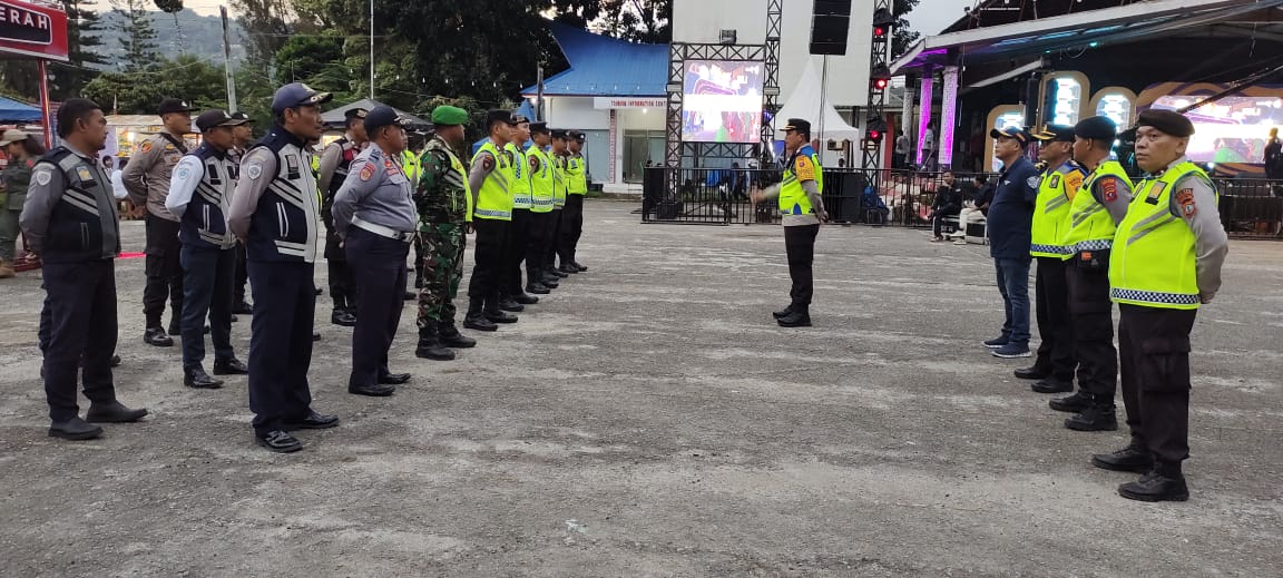 Polres Simalungun Gelar Apel Kesiapan Pengamanan Jelang Tahun Baru 2024
