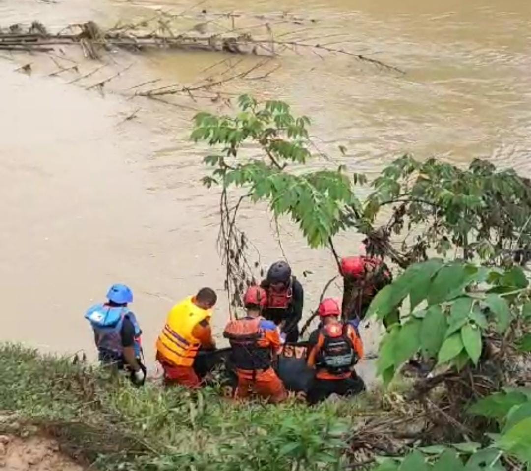 Korban Tenggelam Di Hulu Krueng Langsa Ditemukan Meninggal Dunia