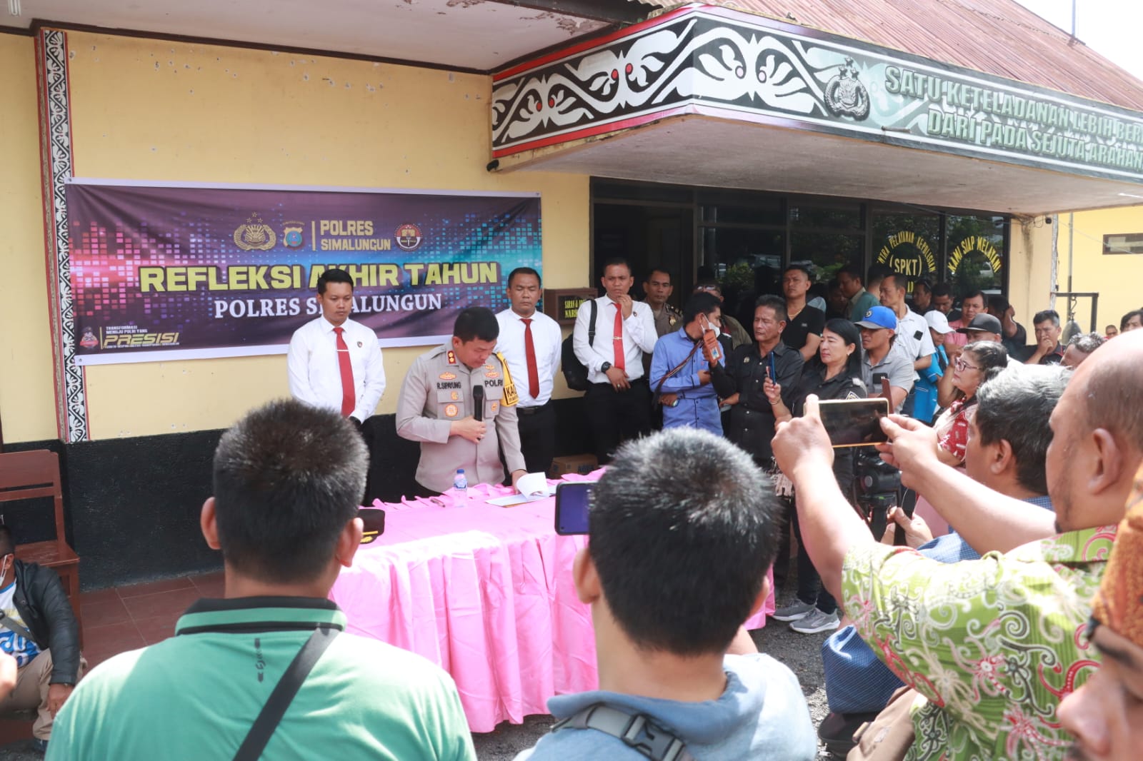 Refleksi Kinerja 2023, Polres Simalungun Tuntaskan 2.016 Dari 2.911 Perkara