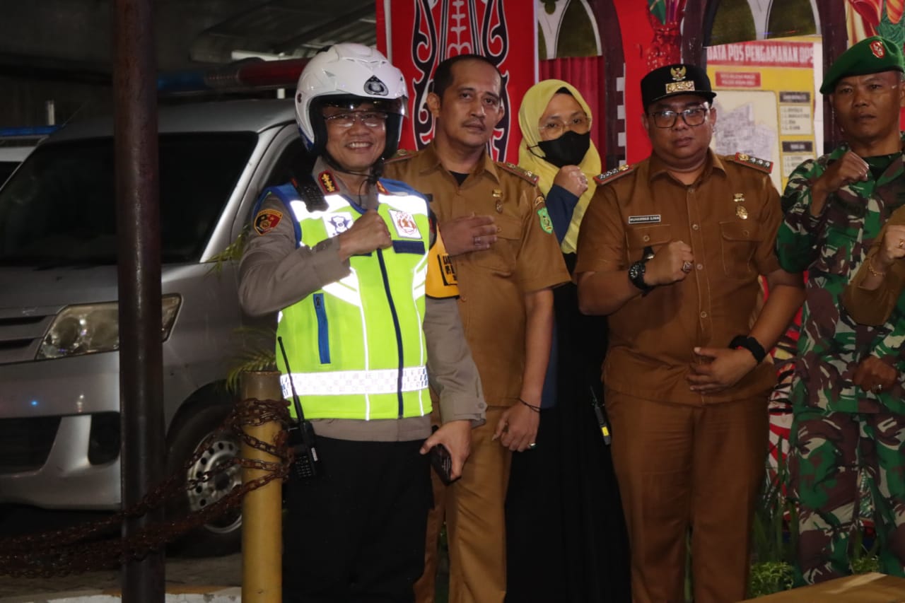 Amankan Malam Tahun Baru, Kapolrestabes Medan Ikut Patroli Bersama Forkopimda Sumut