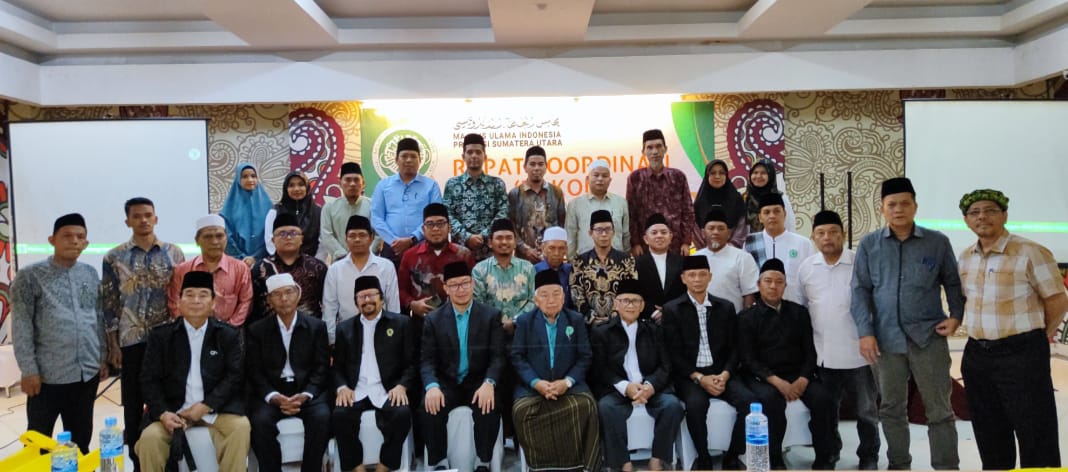 Komisi Hukum & HAM Perundang Undangan MUI Sumut Gelar Rakor