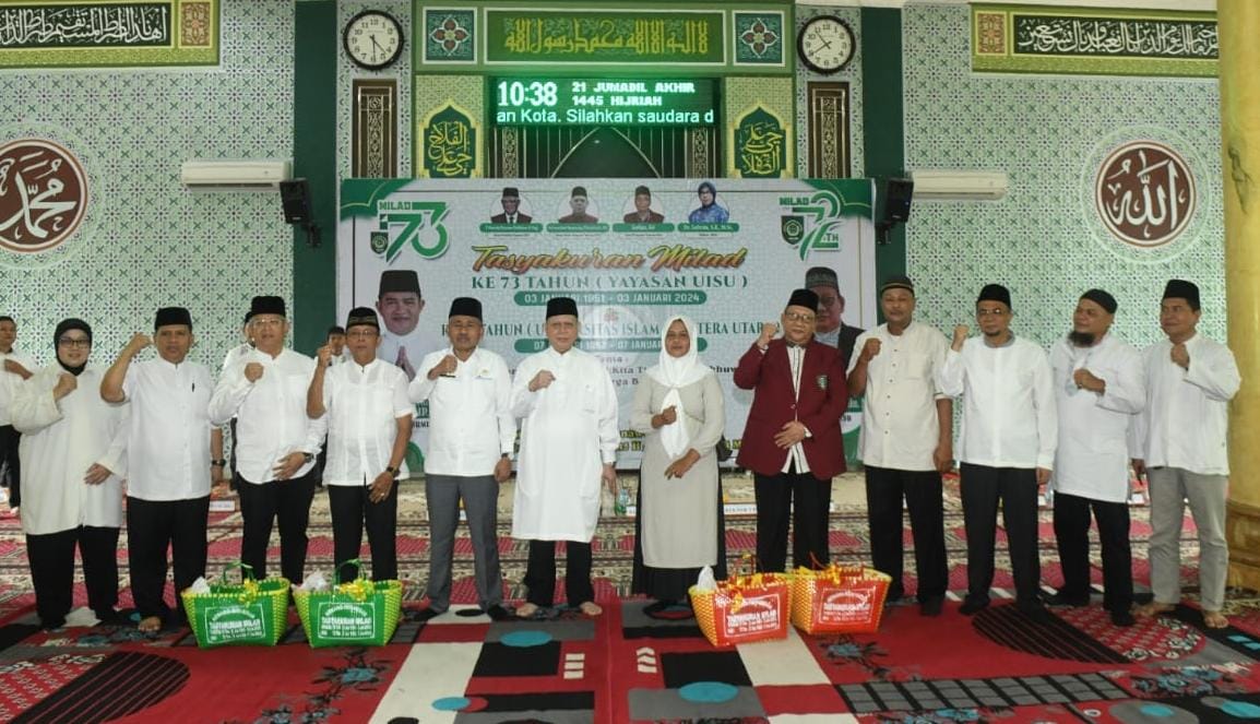 Yayasan UISU Gelar Tasyukuran Milad Ke 73