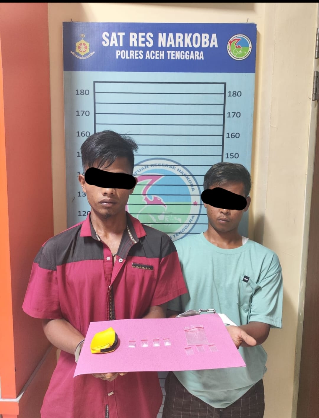 Dua Warga Agara Diduga Pengedar Sabu Dibekuk Polisi