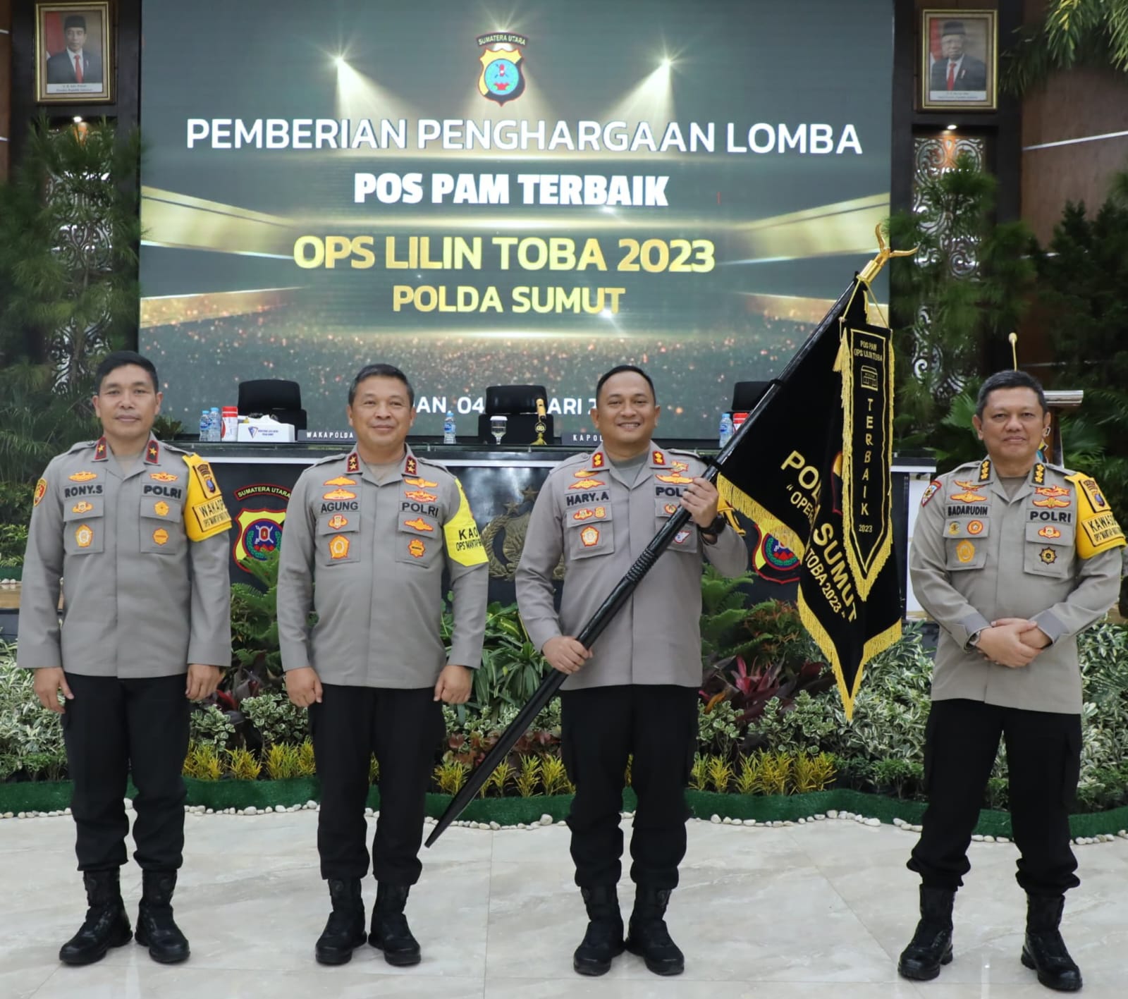 Polres Humbahas Pospam Terbaik Se-Sumut