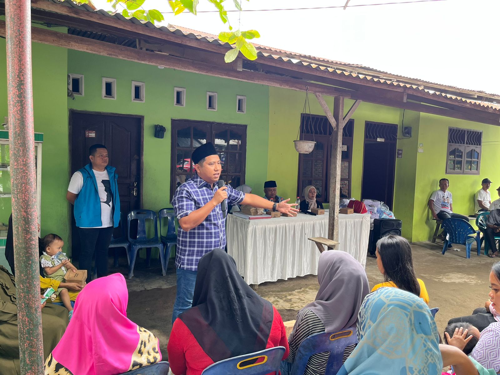 Ronggur Caleg DPRD Binjai Dialog Dengar Curhat Masyarakat Tunggurono