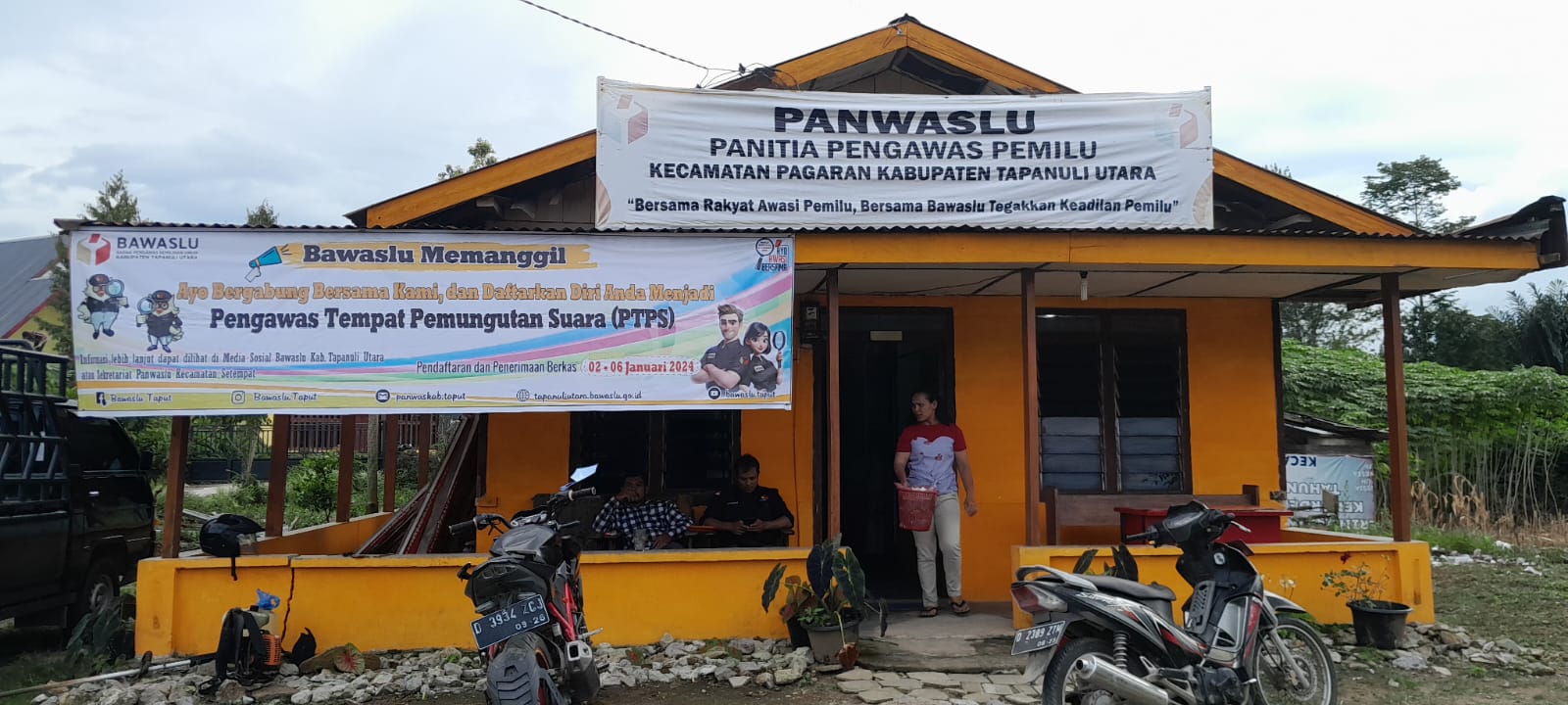 Ketua Panwaslu Kecamatan Pagaran Taput Seorang ASN