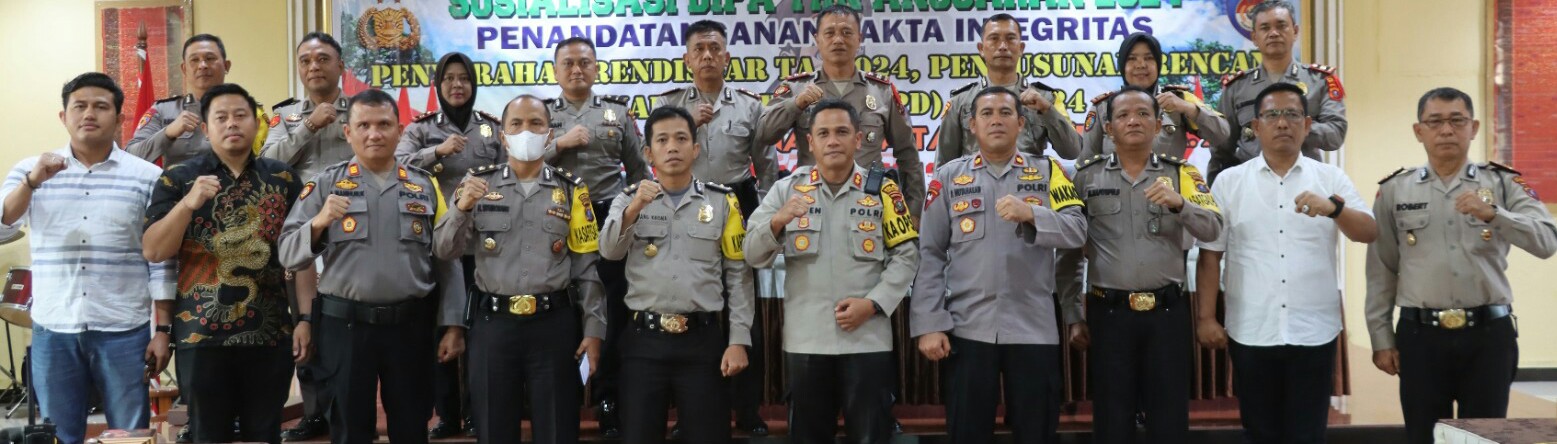 DIPA Polres Pematang Siantar TA 2024 Menurun