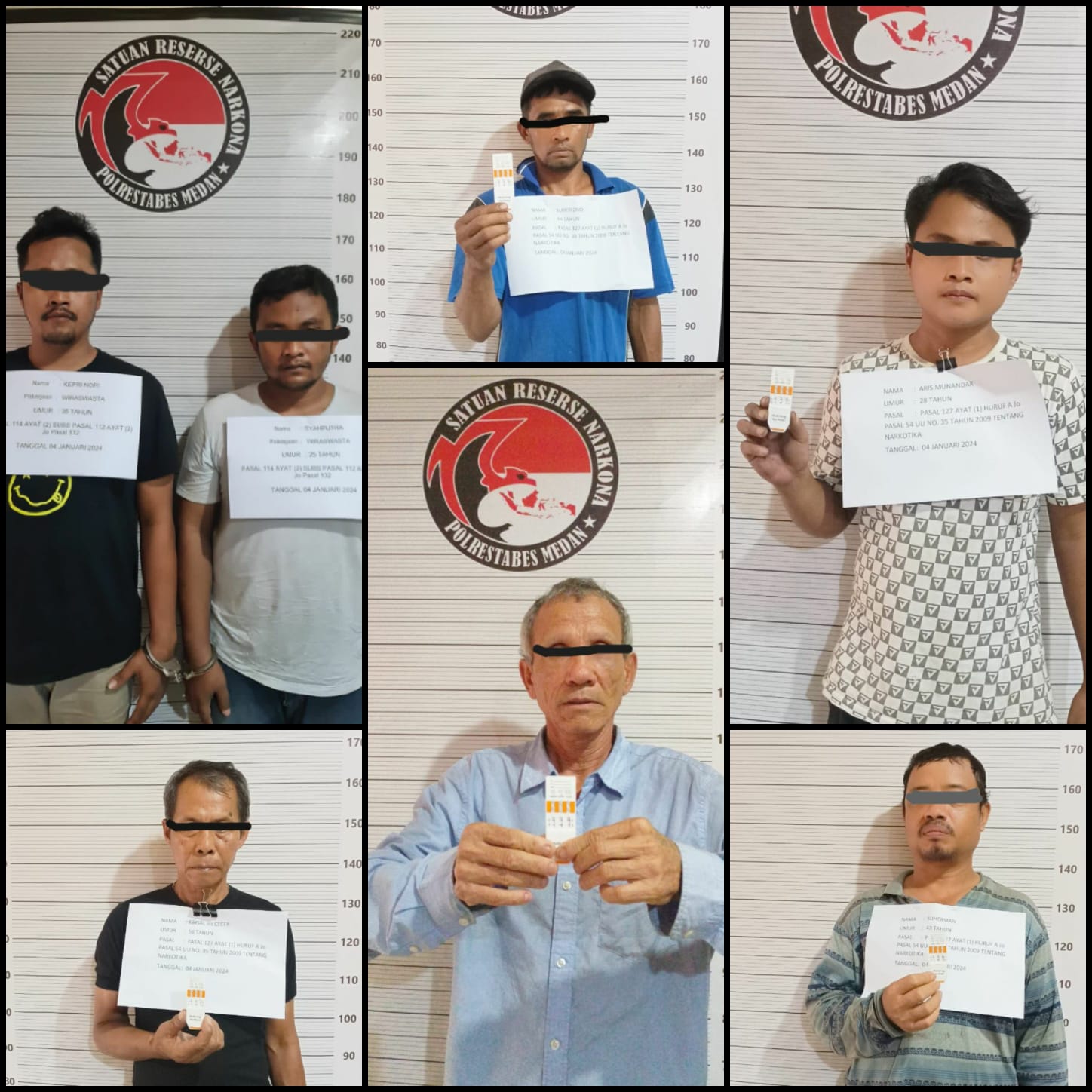 Ditresnarkoba Polda Sumut Dan Polrestabes Medan Gerebek Bandar Narkoba Sei Mencirim