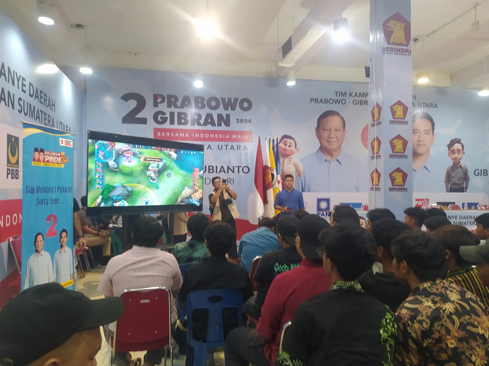Di Turnamen Mobile Legends Piala Prabowo - Gibran, Ketua TKD Sumut: Pilih Yang Muda