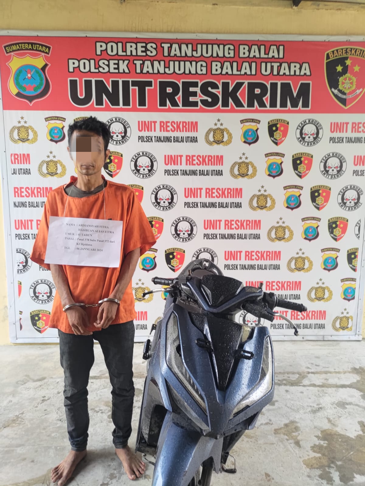 Teman Yang Dipercaya, Malah Gelapkan Sepeda Motor