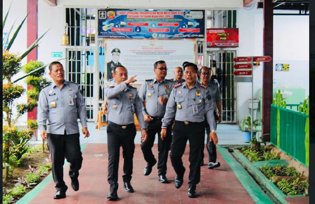 Kakanwilkemenkumham Sumut Kunker Ke Lapas Siborongborong