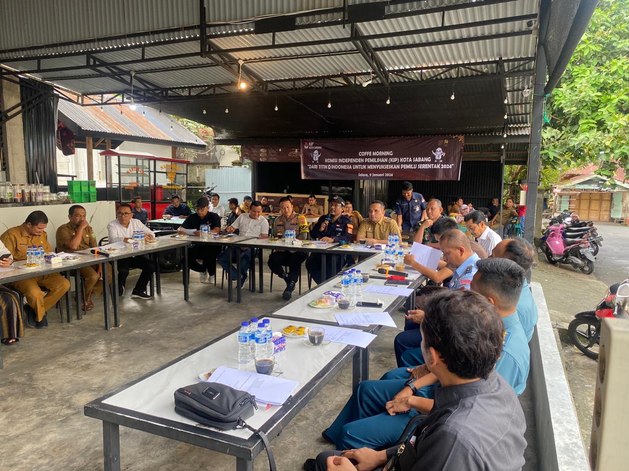 KIP Sabang Coffee Morning Bersama Forkopimda