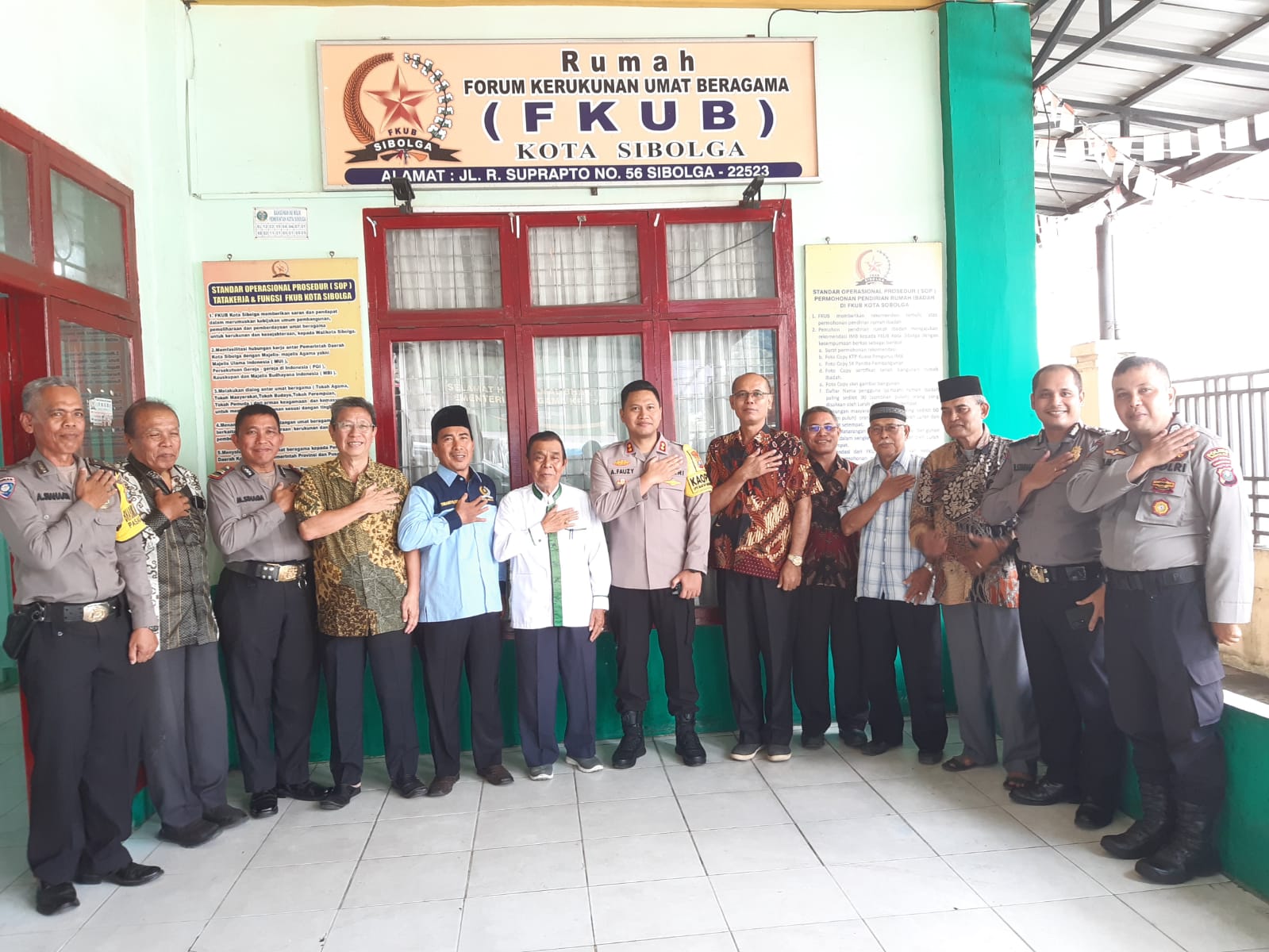 Kapolres Sibolga Kunjungi Tokoh Agama Ajak Ciptakan Harkamtibmas Kondusif
