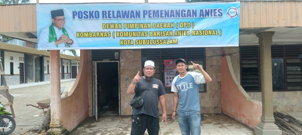 Kombarnas, Posko Relawan Amin Kota Subulussalam