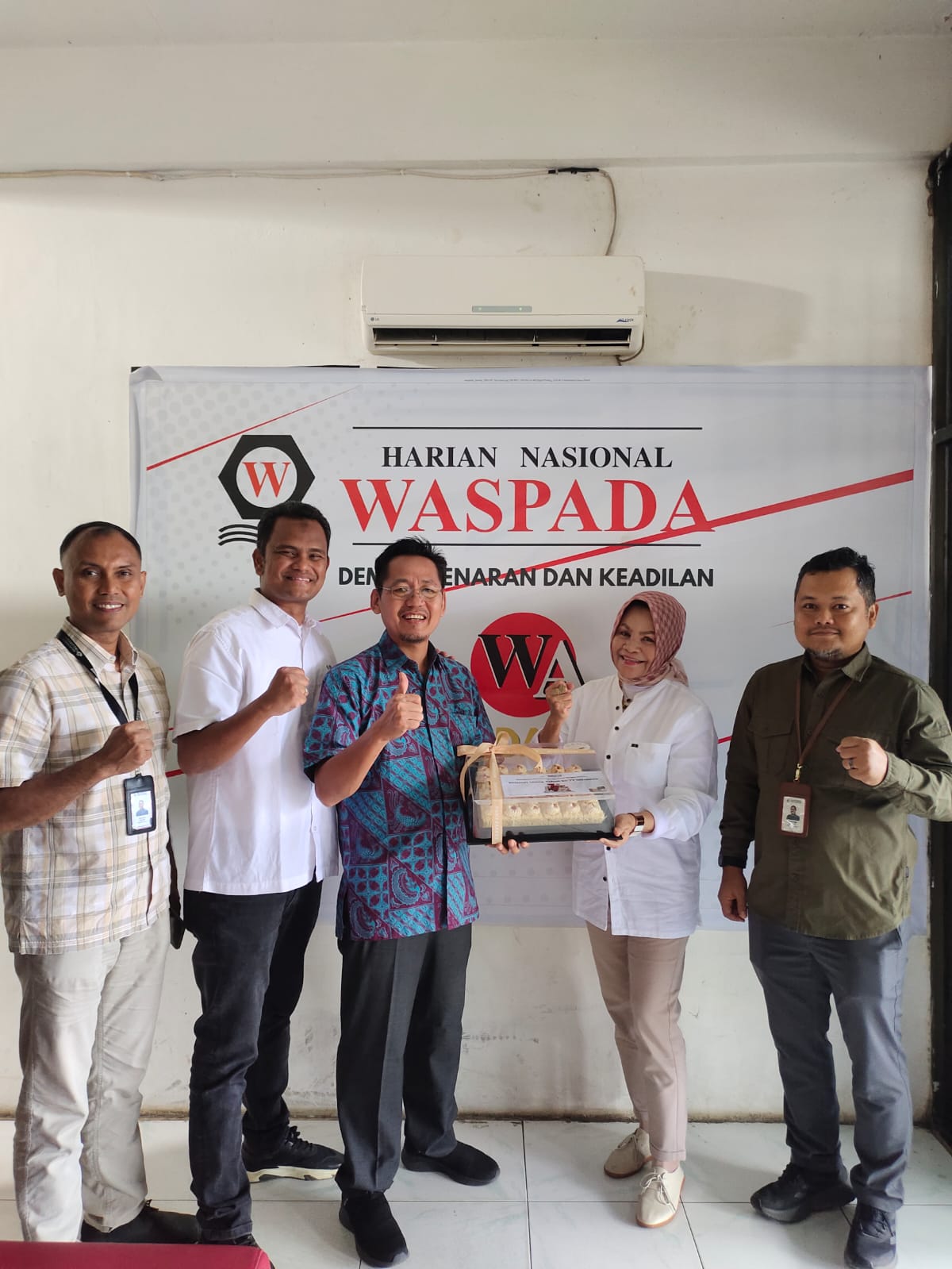 HUT Ke-77 Waspada, SBA Apresiasi Waspada Selaku Mitra Penting