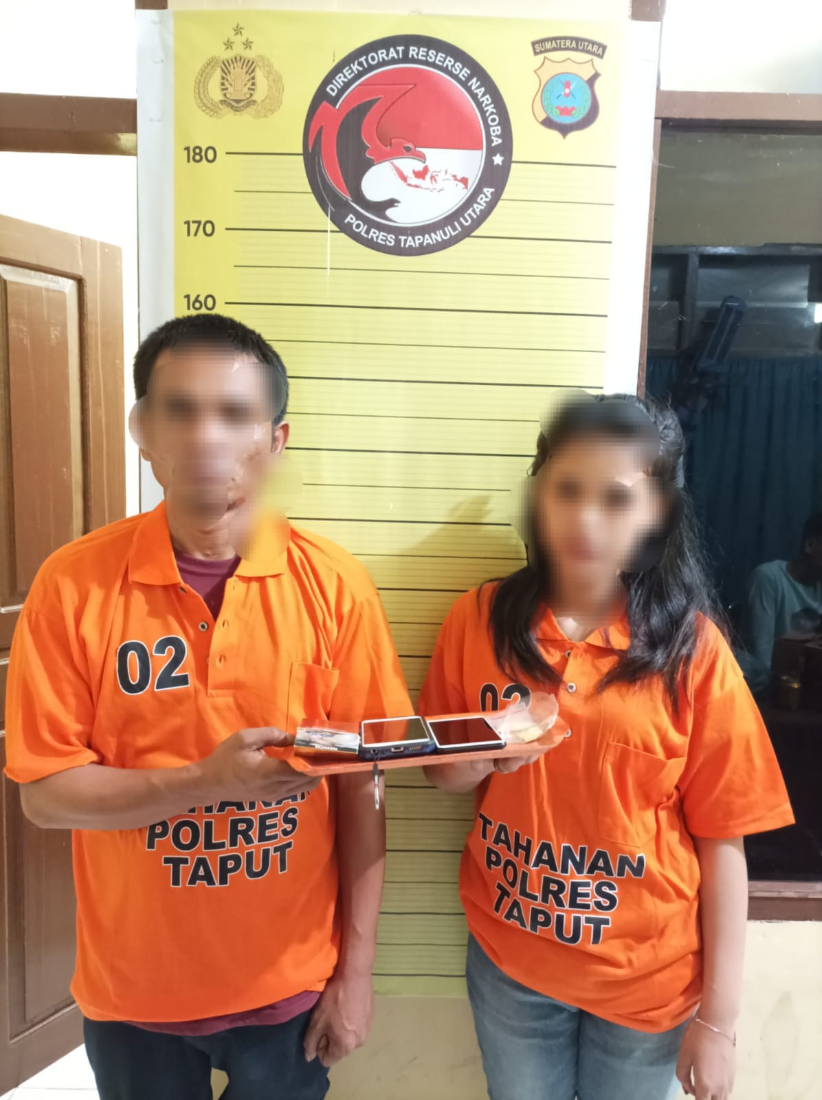 Polres Taput Amankan 2 Terduga Pelaku Penyalahgunaan Ekstasi