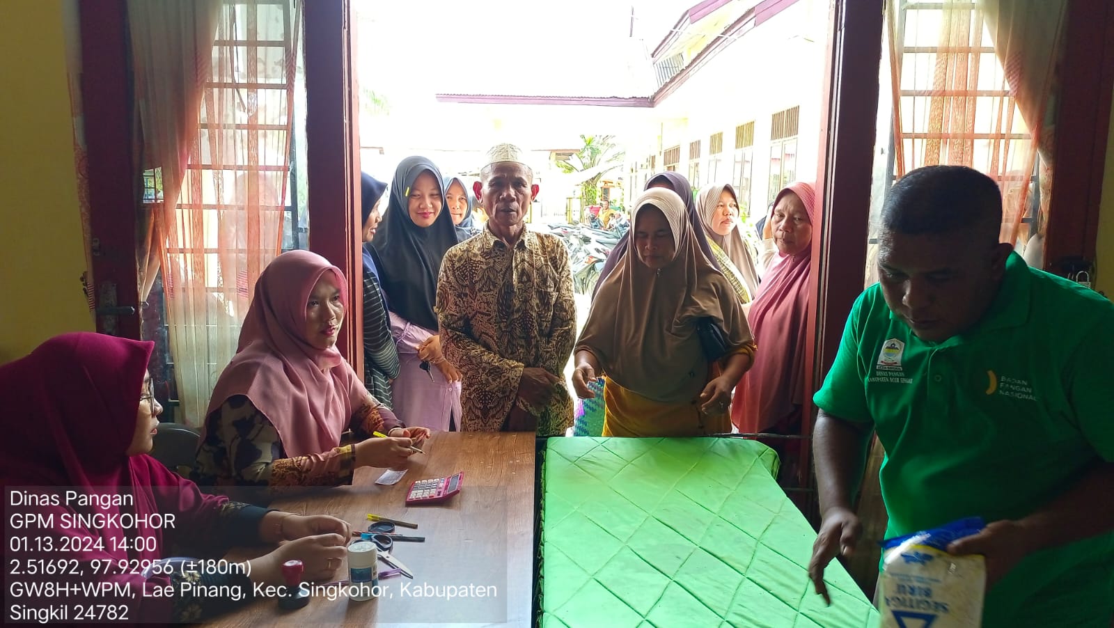 Dinas Pangan Aceh Singkil Tuntaskan GPM Tahap 3, Dua Kecamatan Terpencil