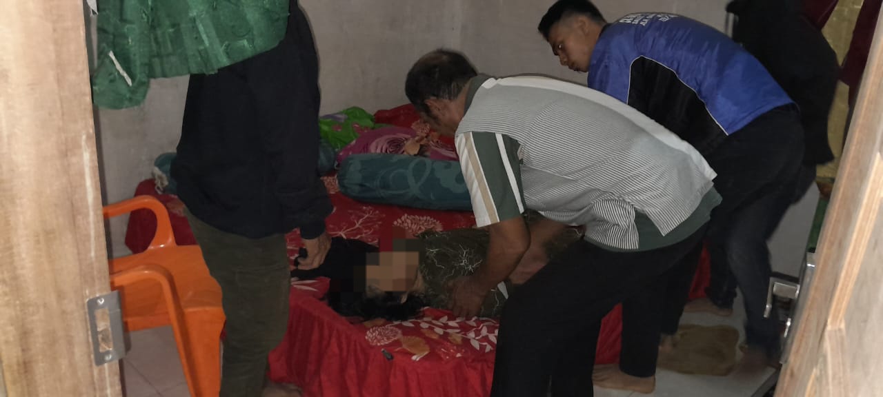 Di Sergai, Suami Bunuh Istri, Seolah Gantung Diri