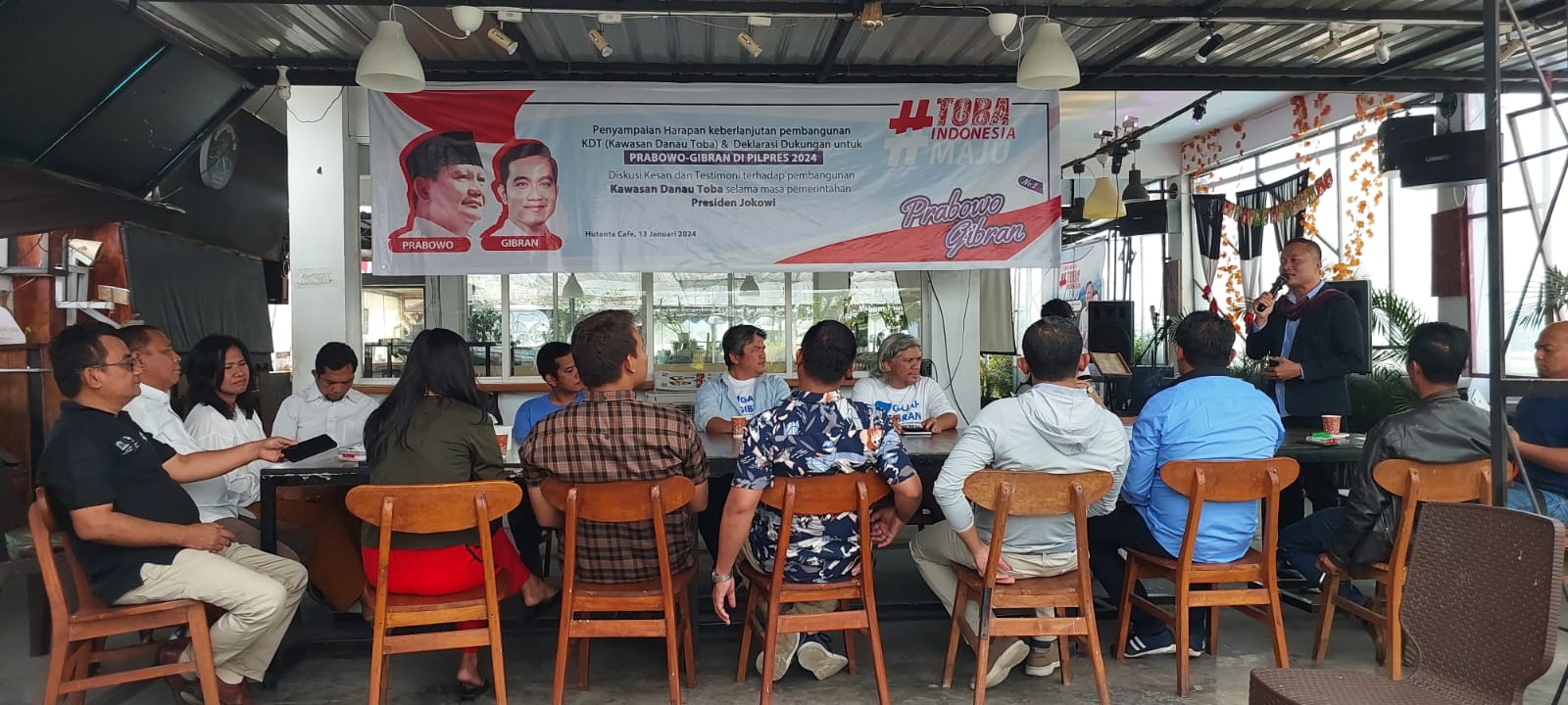 Komunitas Toba Indonesia Maju Diskusi Keberlanjutan Pembangunan Danau Toba