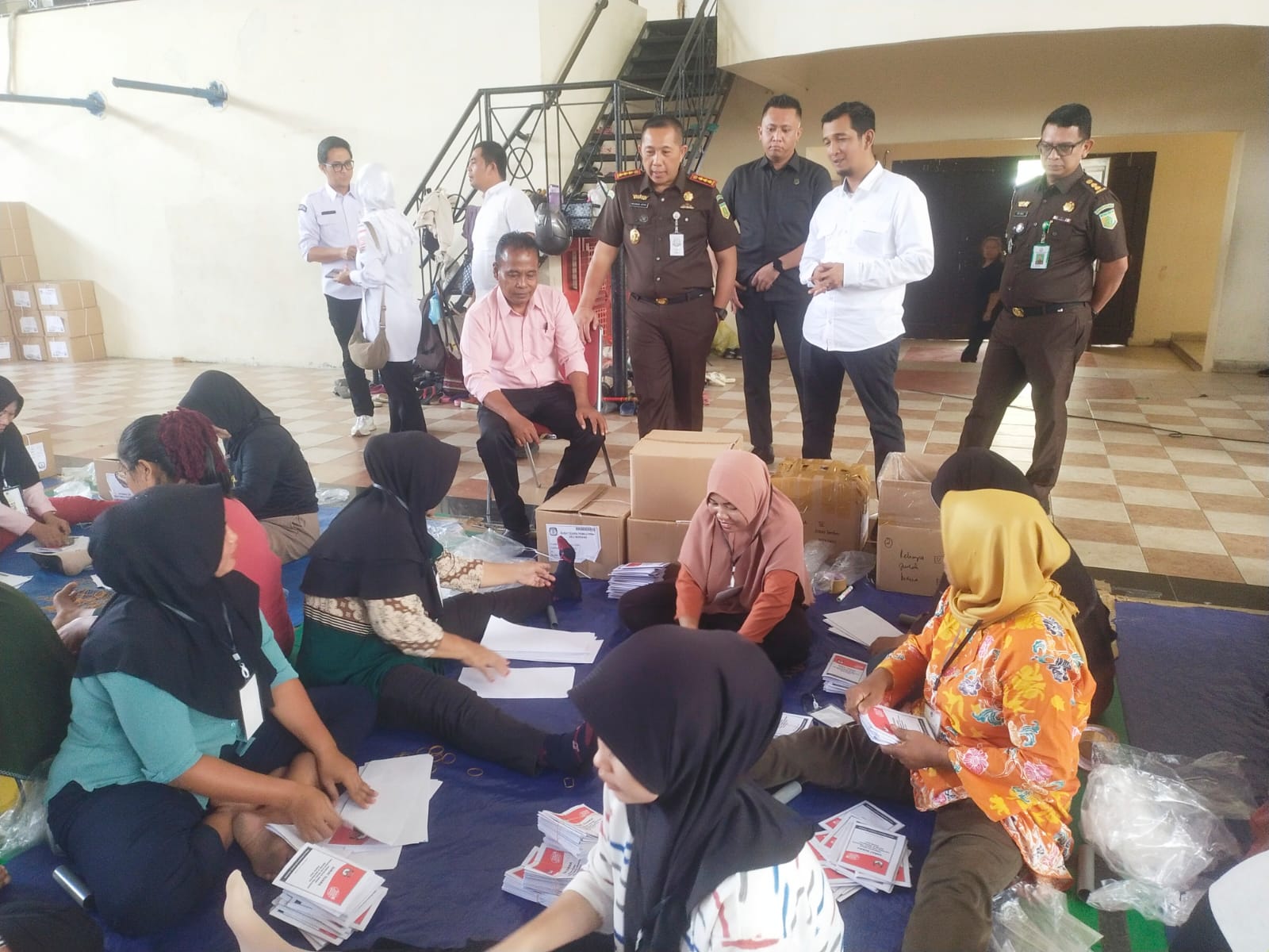Monitoring Persiapan KPU, Kajari Optimis Pemilu Berjalan Sesuai Rencana Di Deliserdang