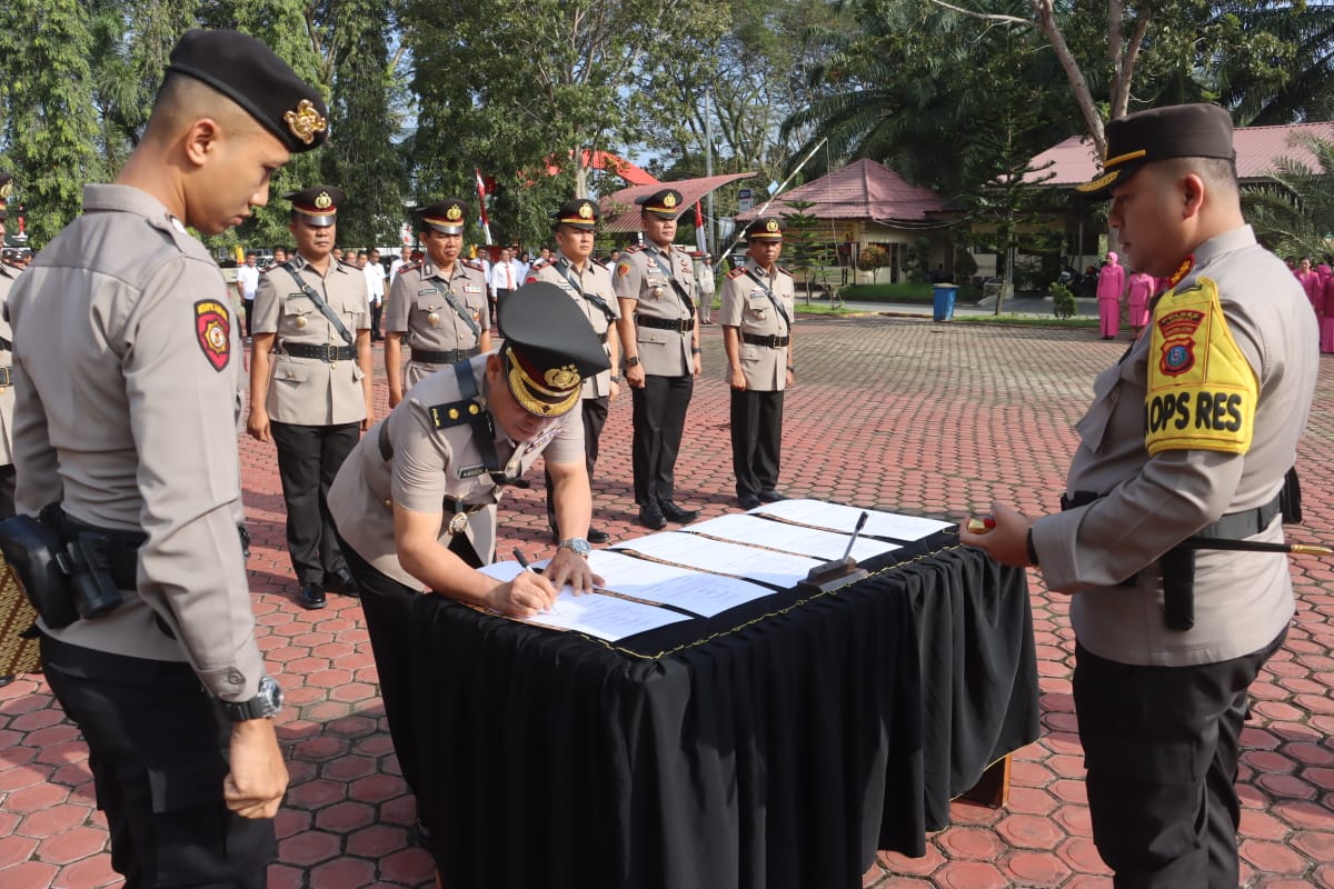 Tiga Kapolsek Di Langkat Dimutasi