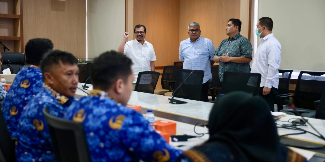Sekda Aceh Tinjau Rakor Tim PB PON