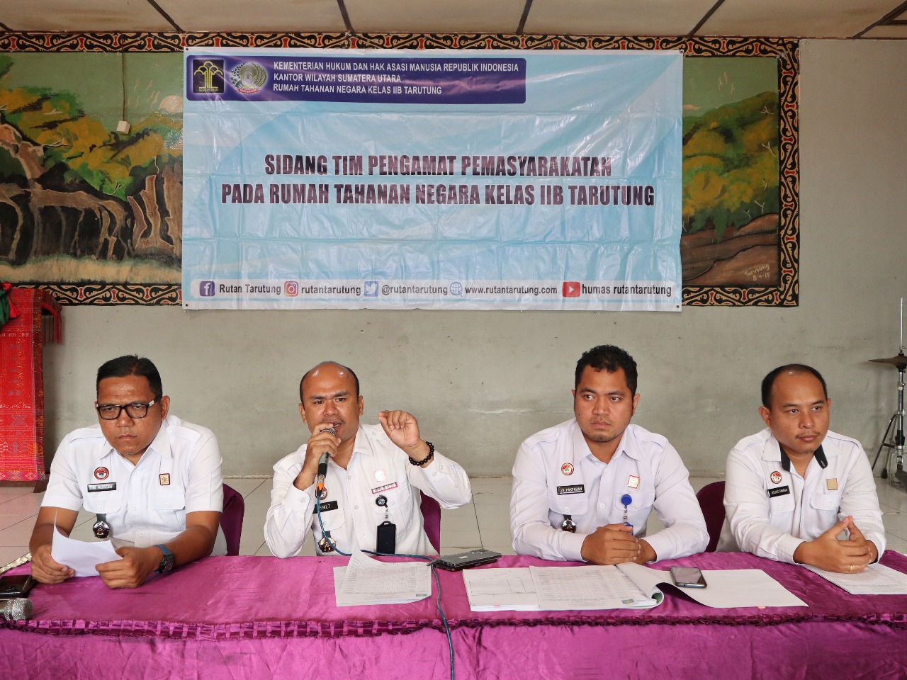 Rutan Tarutung Laksanakan Sidang TPP Pengusulan Reintegrasi Dan Tamping