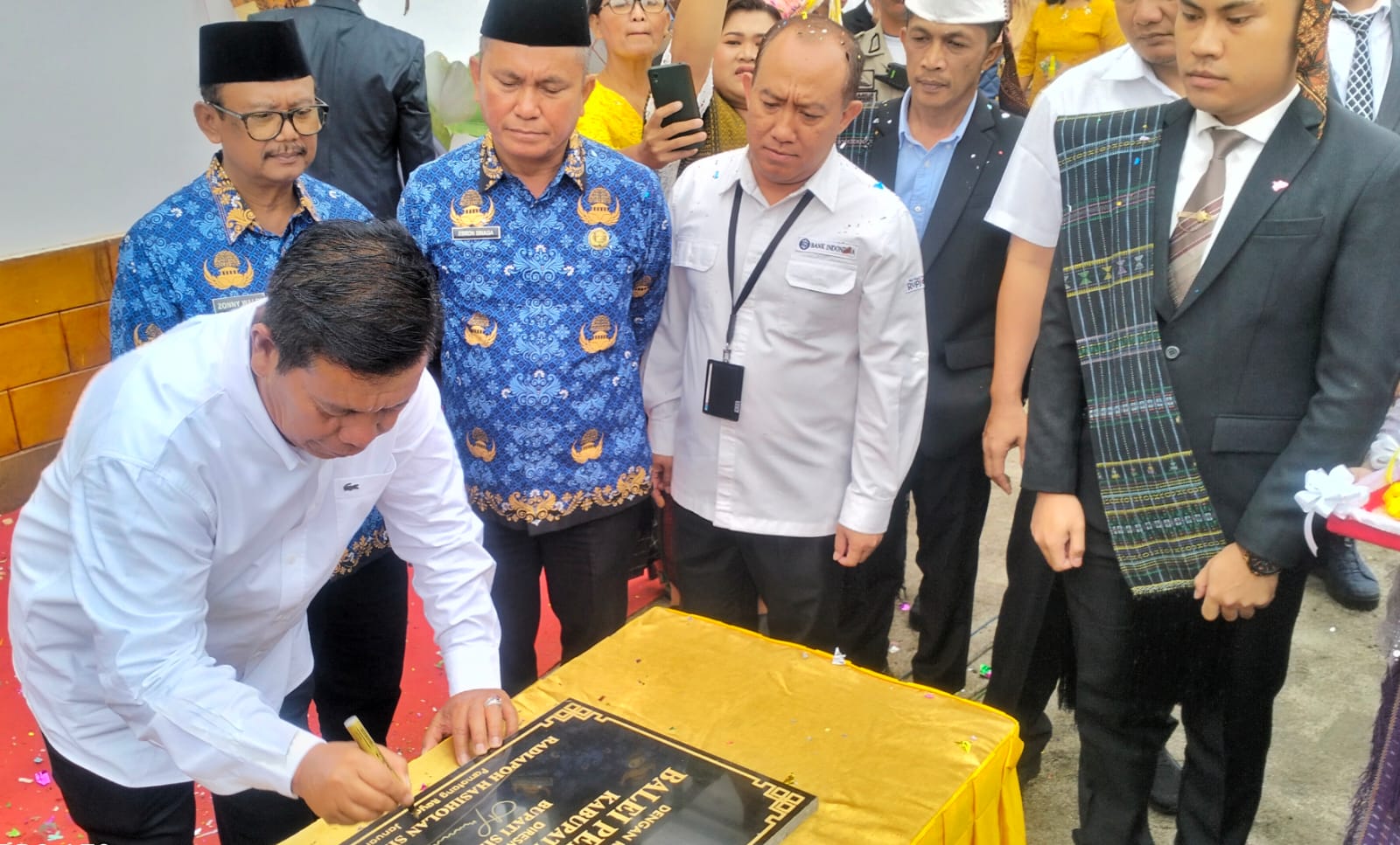 Bupati Simalungun Resmikan Balei Pelayanan BPKPD