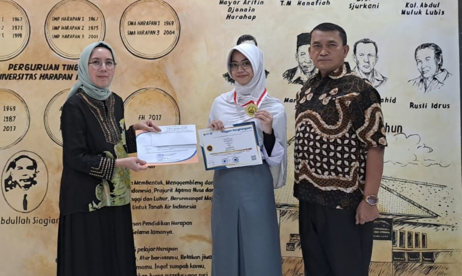 Keisyha Ayu Larasati Siswa SMA Harapan Medan Raih Medali Emas Ajang SYSI