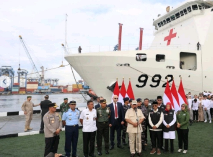 Prabowo Kembali Kirim Bantuan Untuk Palestina