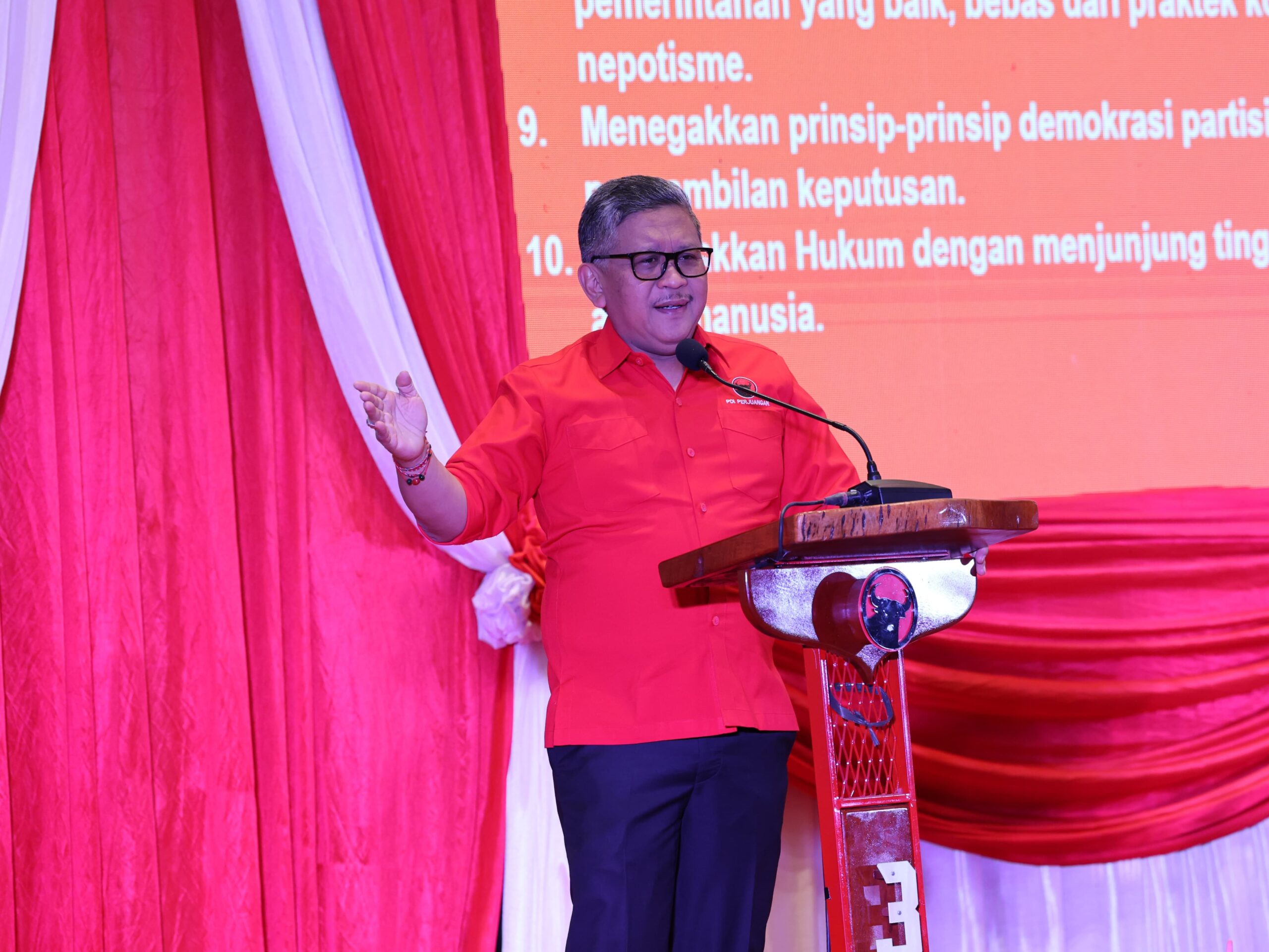 Sekjen Hasto: Para Menteri Dari PDIP Mengutamakan Kepentingan Rakyat Di Atas Kontestasi Pemilu