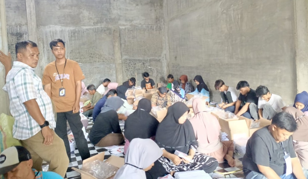 Kertas Surat Suara Rusak Di Palas Sebanyak 206 Lembar