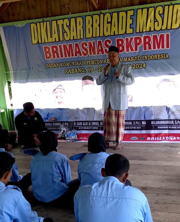 Peserta Diklatsar Brigmas Diberi Motivasi Kewirausahaan