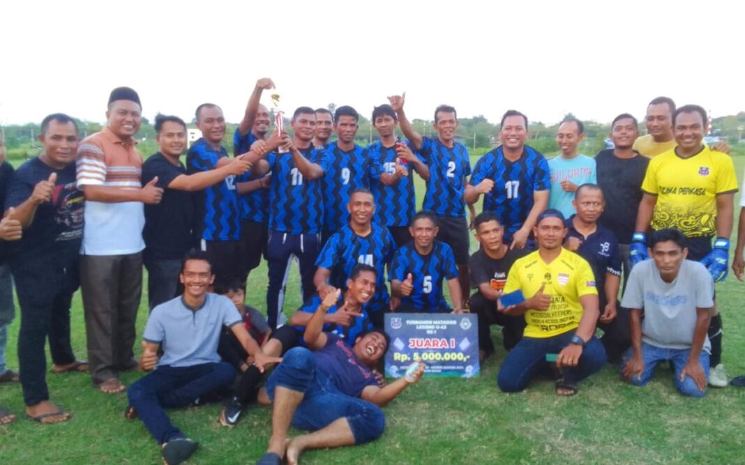 Kalahkan TKP FC, Matador Legend Juara